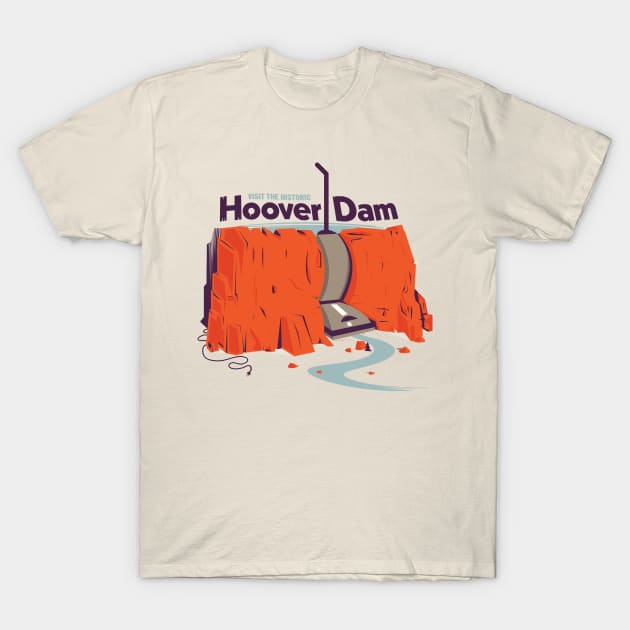 The Hoover Dam T-Shirt by ryderdoty